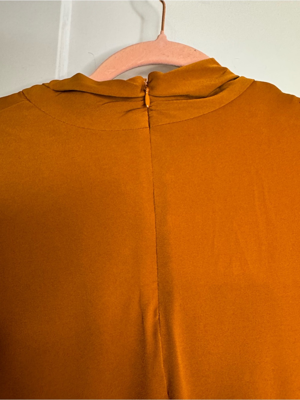 Susan Graver Caramel Twist Front Top - Picture 4 of 7